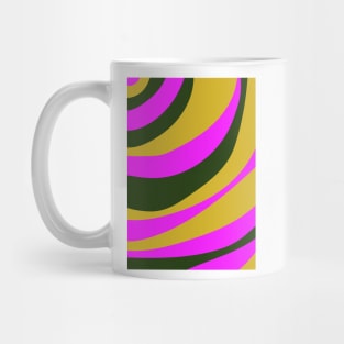 Curved stripes V Mug